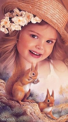 Фото манипуляции художника Mirela A. ....Дети