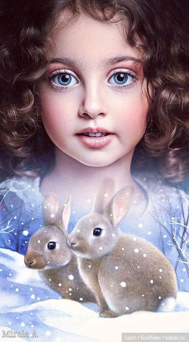 Фото манипуляции художника Mirela A. ....Дети