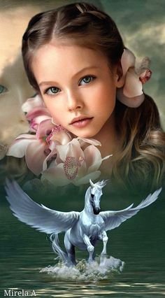 Фото манипуляции художника Mirela A. ....Дети