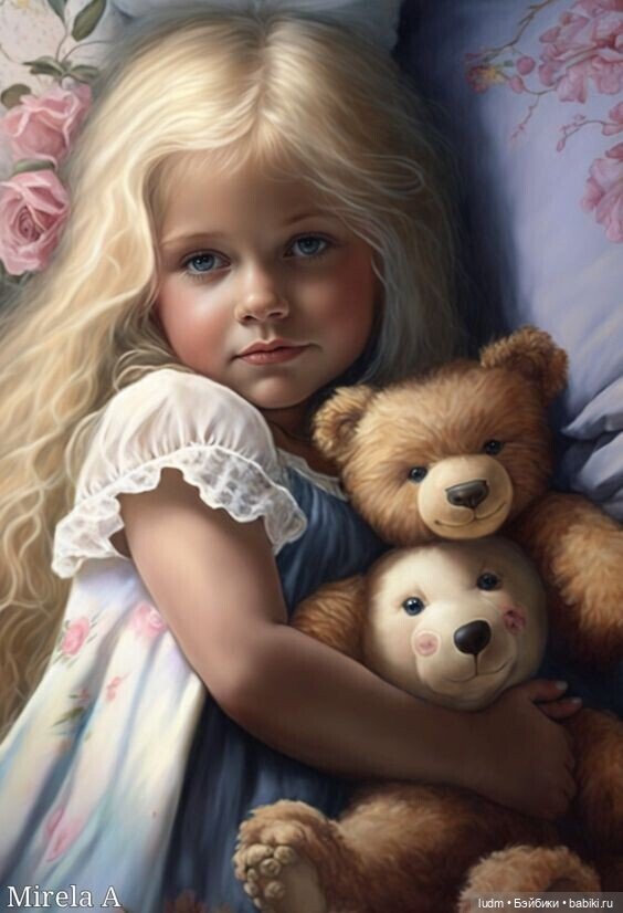 Фото манипуляции художника Mirela A. ....Дети