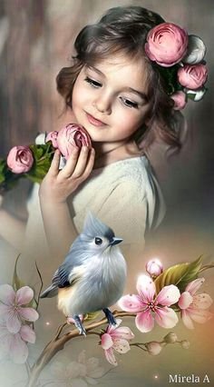 Фото манипуляции художника Mirela A. ....Дети