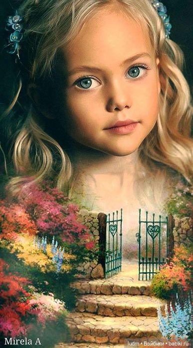 Фото манипуляции художника Mirela A. ....Дети