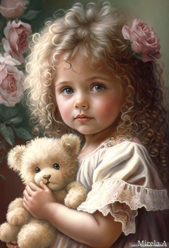 Фото манипуляции художника Mirela A. ....Дети