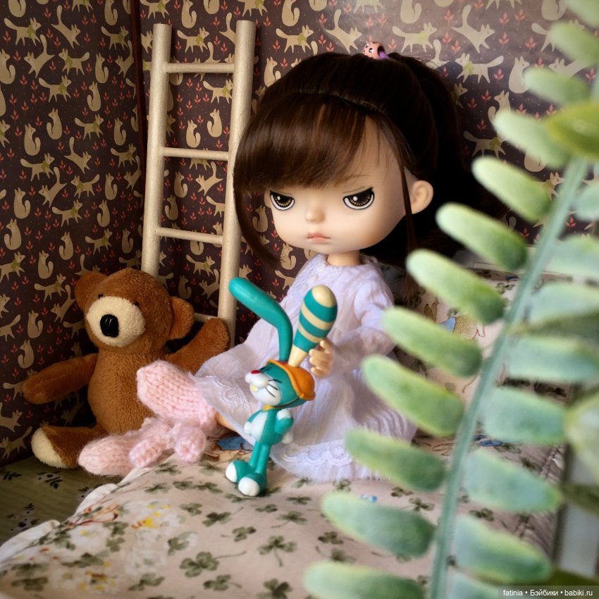 Старая кроватка — Румбоксы и кукольные интерьеры: фото (фото 7)