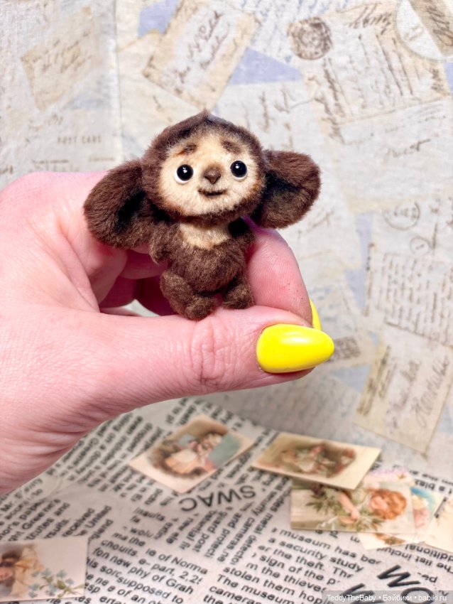 Чебурашка — Авторские мишки Тедди и друзья: фото (фото 3)