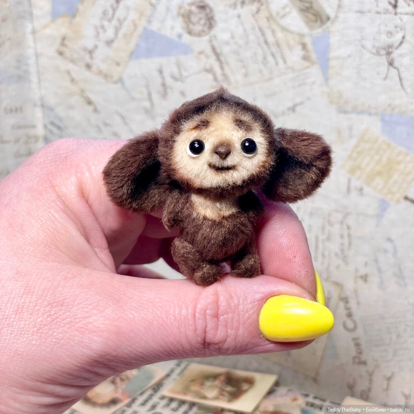 Чебурашка — Авторские мишки Тедди и друзья: фото (фото 4)