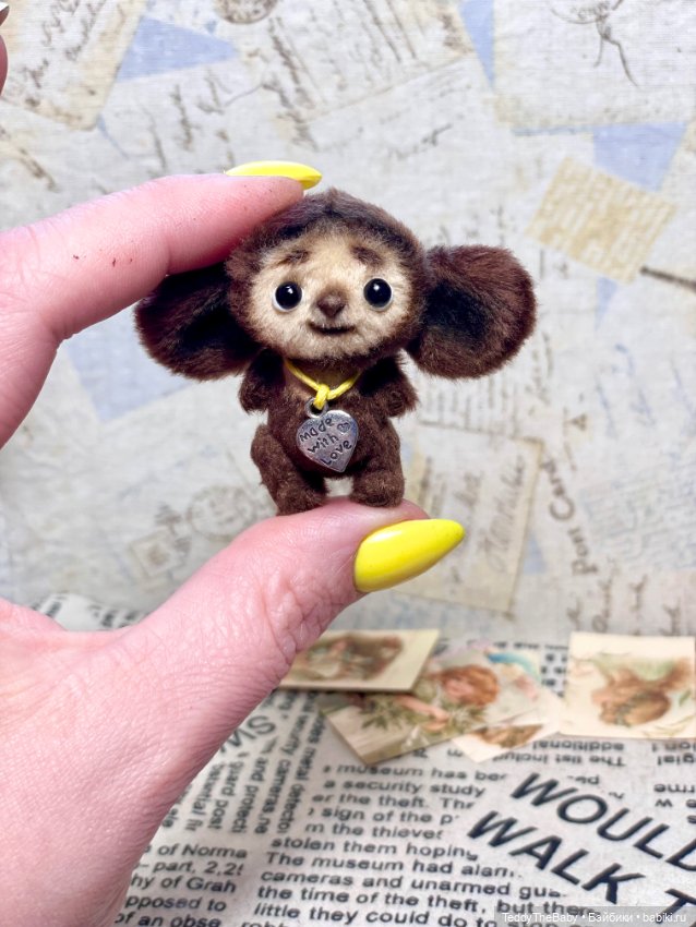 Чебурашка — Авторские мишки Тедди и друзья: фото