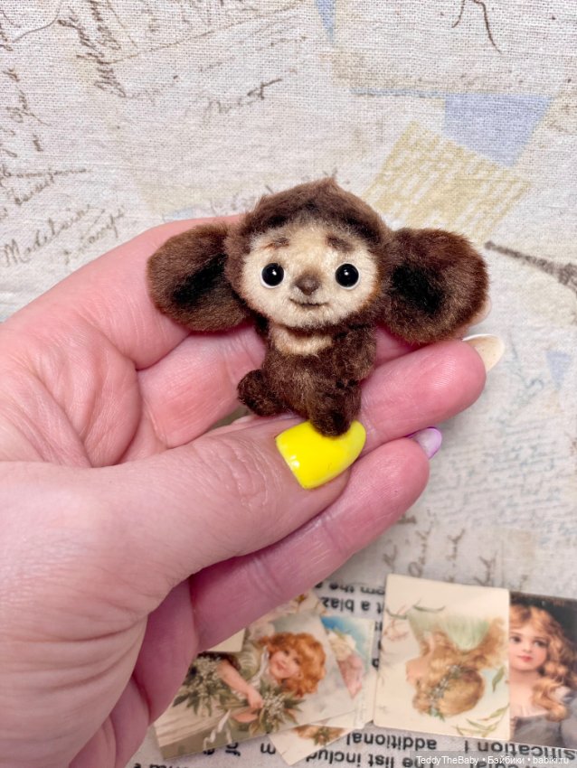 Чебурашка — Авторские мишки Тедди и друзья: фото