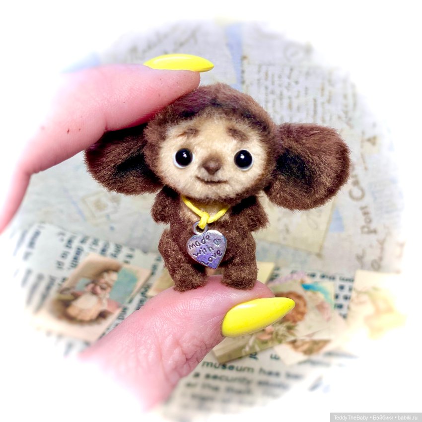 Чебурашка — Авторские мишки Тедди и друзья: фото