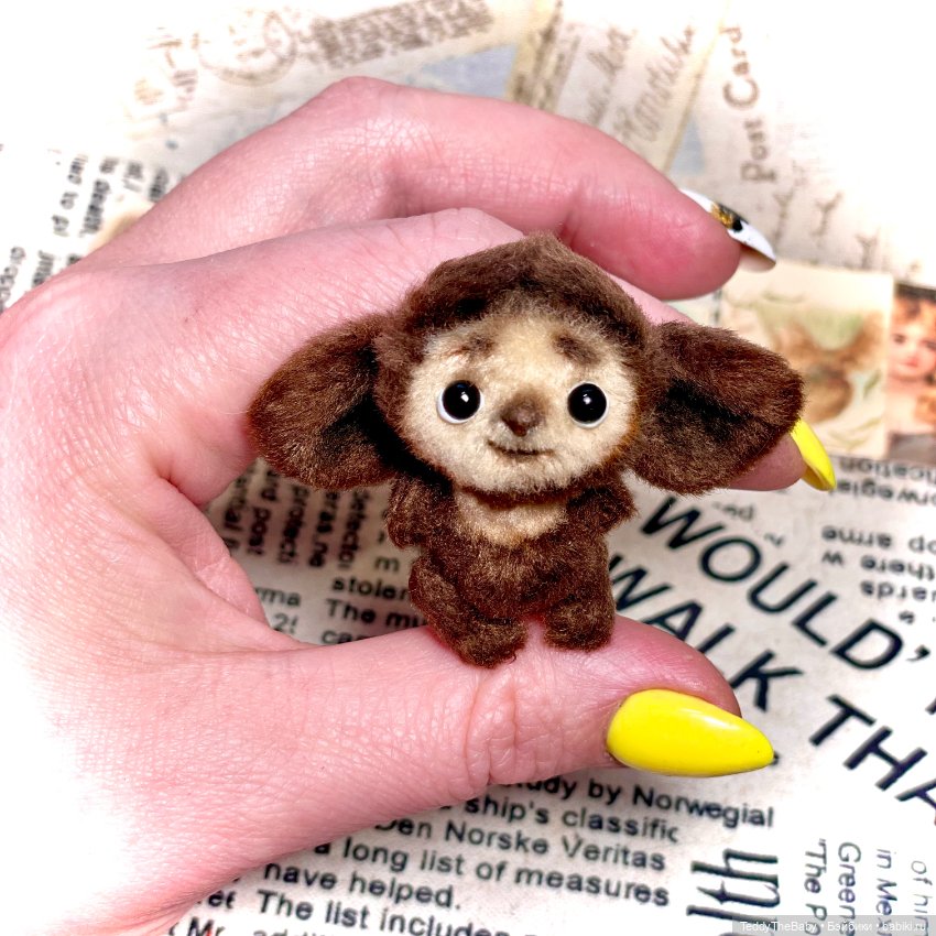 Чебурашка — Авторские мишки Тедди и друзья: фото