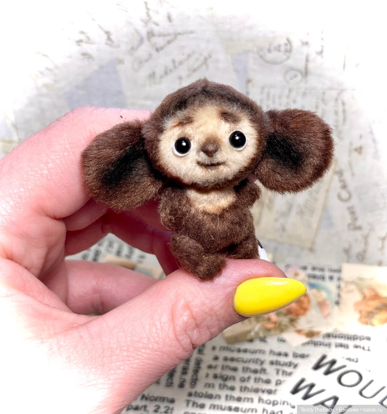 Чебурашка — Авторские мишки Тедди и друзья: фото