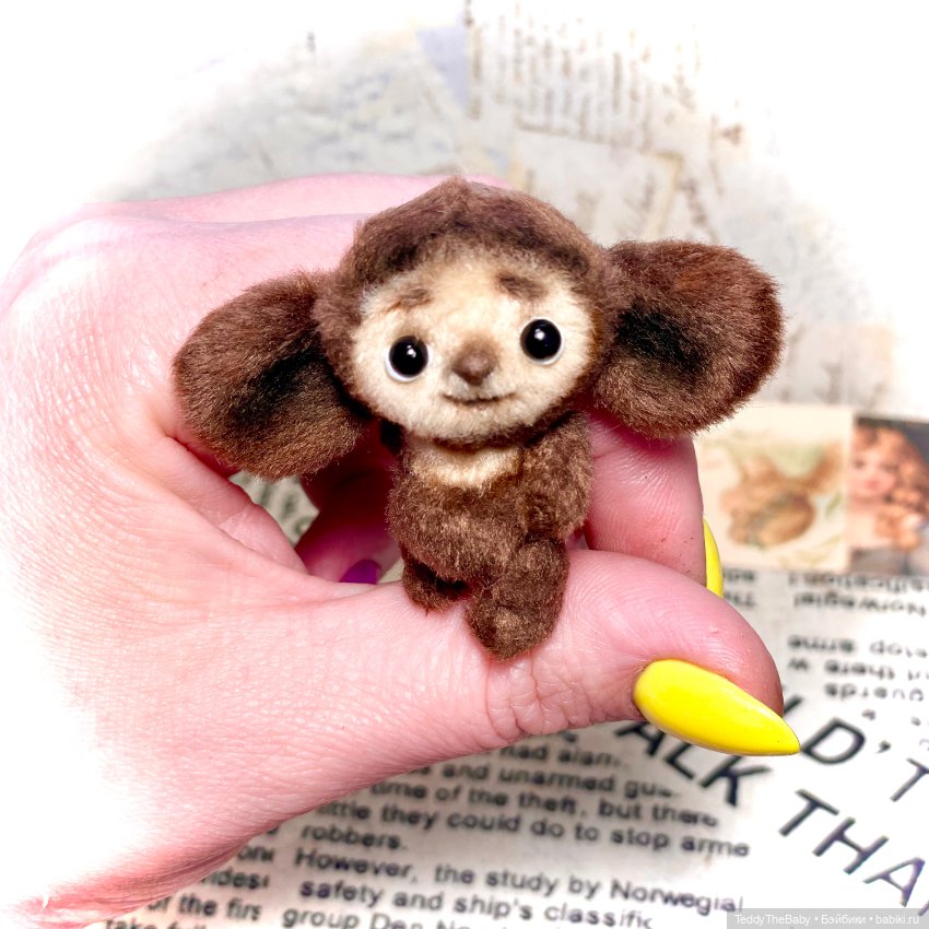 Чебурашка — Авторские мишки Тедди и друзья: фото