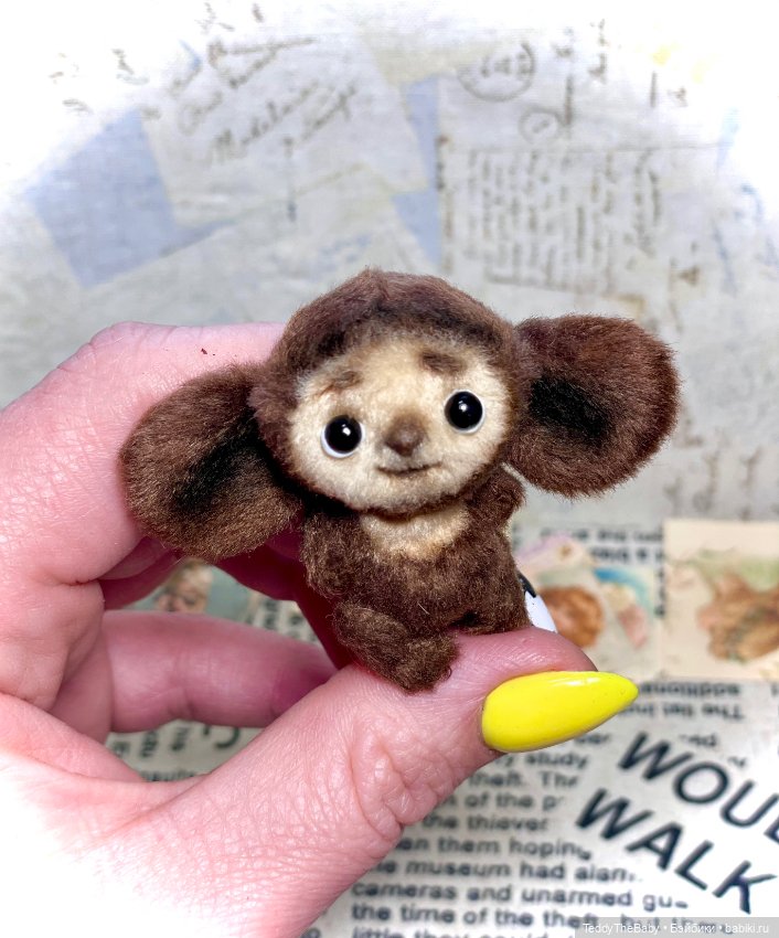 Чебурашка — Авторские мишки Тедди и друзья: фото