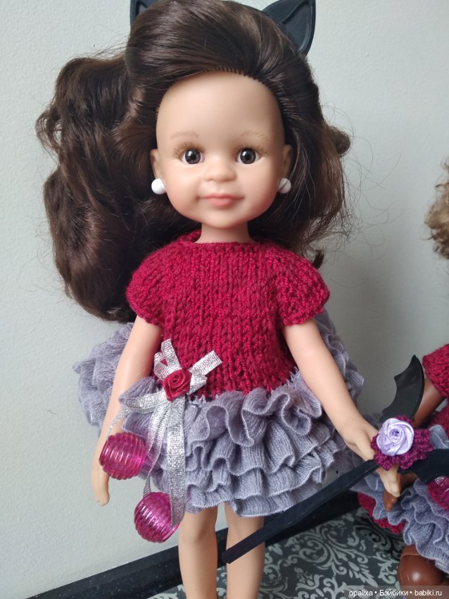 Вишневое настроение — Одежда и обувь для кукол своими руками: фото (фото 4)