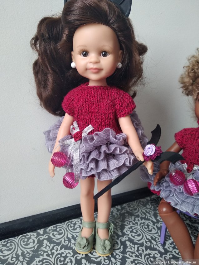 Вишневое настроение — Одежда и обувь для кукол своими руками: фото (фото 3)