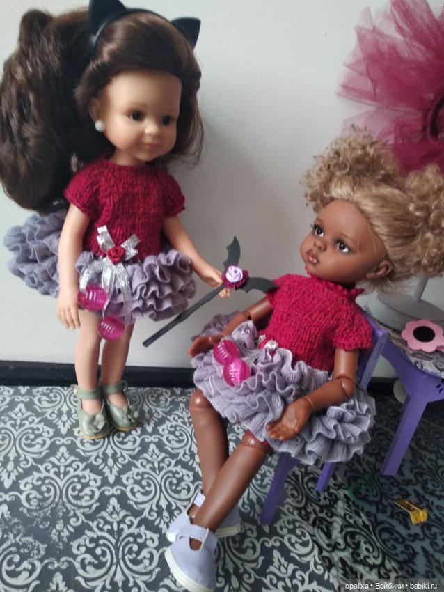 Вишневое настроение — Одежда и обувь для кукол своими руками: фото (фото 5)