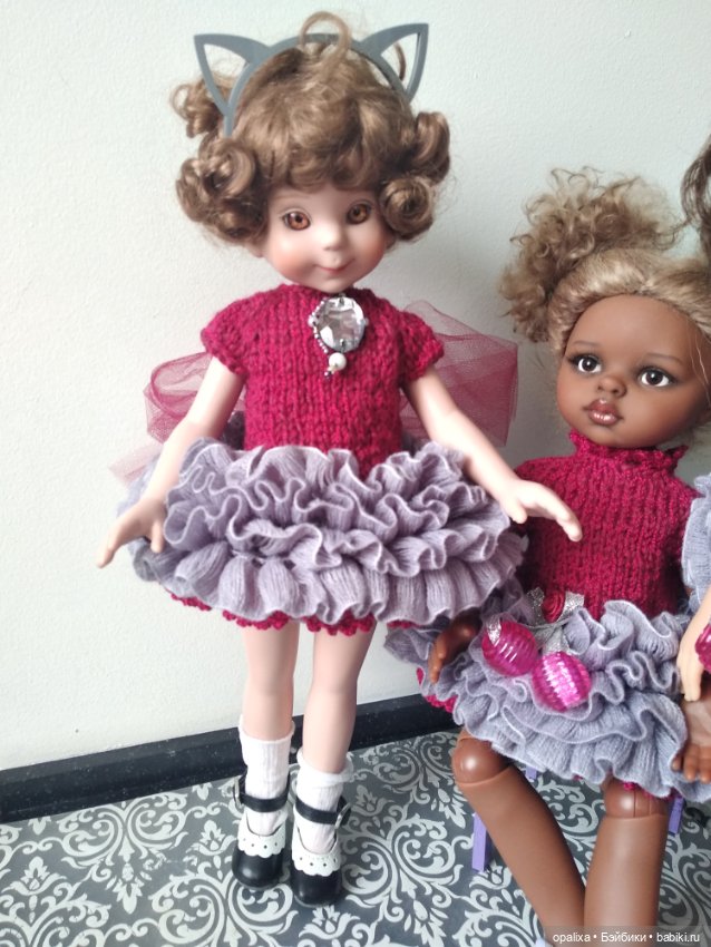 Вишневое настроение — Одежда и обувь для кукол своими руками: фото (фото 7)