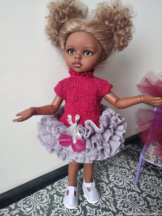 Вишневое настроение — Одежда и обувь для кукол своими руками: фото (фото 2)