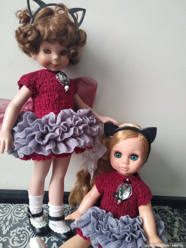 Вишневое настроение — Одежда и обувь для кукол своими руками: фото