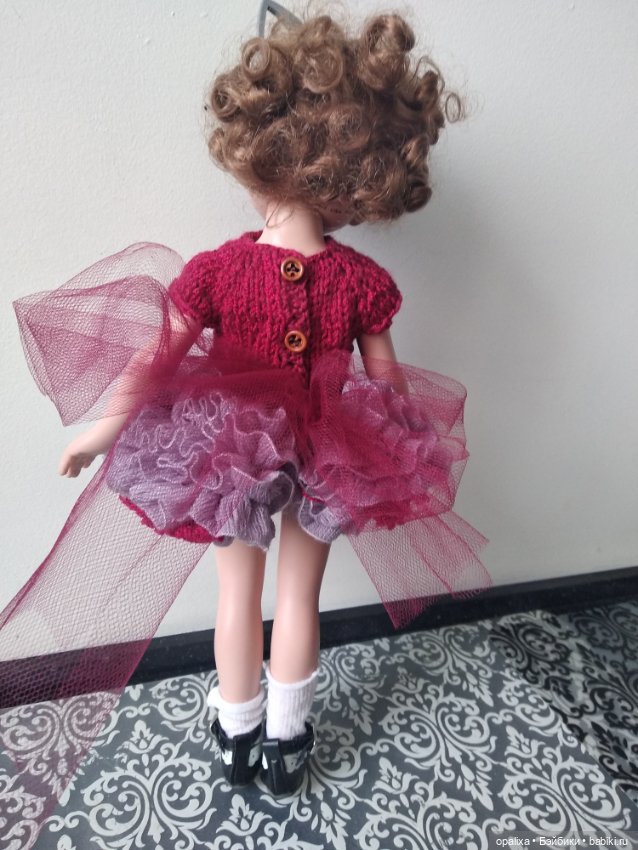Вишневое настроение — Одежда и обувь для кукол своими руками: фото (фото 9)