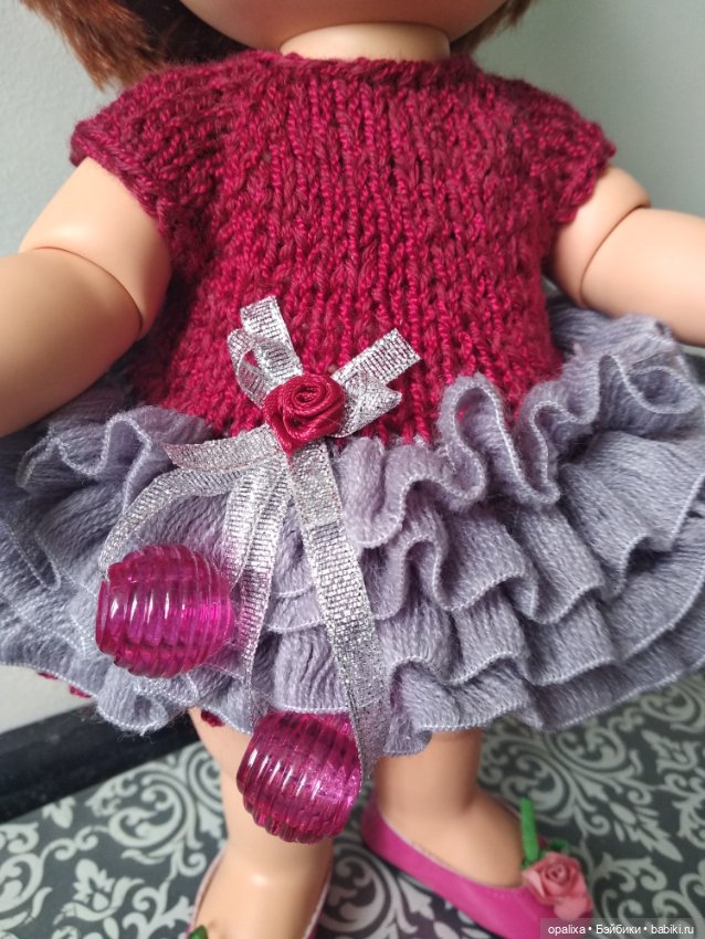 Вишневое настроение — Одежда и обувь для кукол своими руками: фото