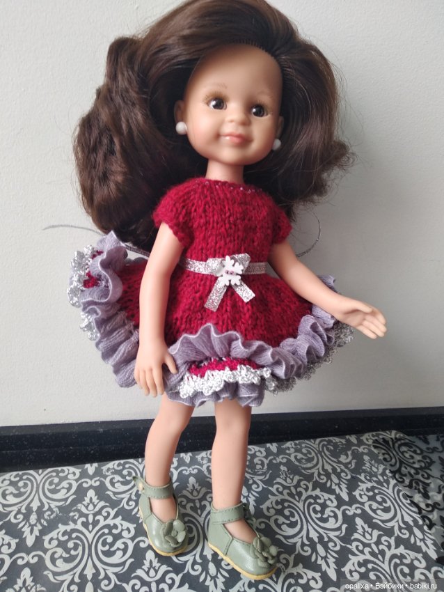 Вишневое настроение — Одежда и обувь для кукол своими руками: фото