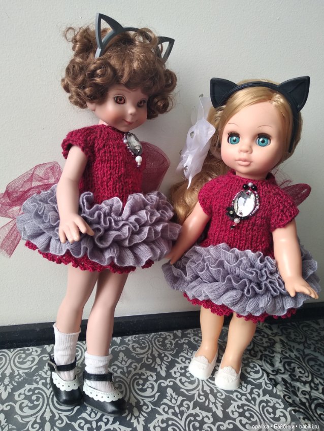 Вишневое настроение — Одежда и обувь для кукол своими руками: фото