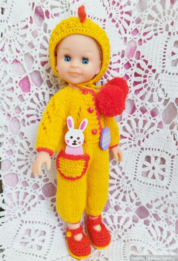 Костюмчик "Цыплёнок" для минипаолочки