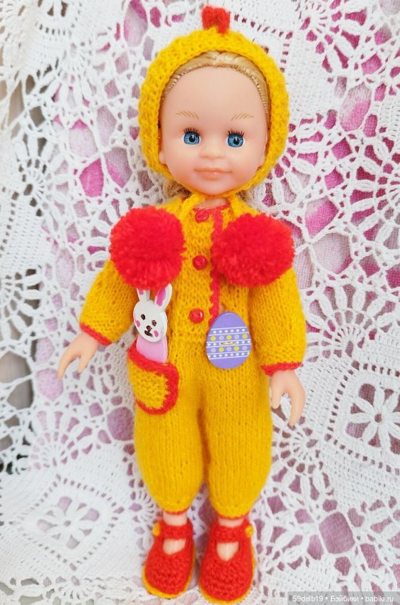 Костюмчик "Цыплёнок" для минипаолочки (фото 2)