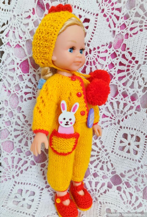 Костюмчик "Цыплёнок" для минипаолочки (фото 3)