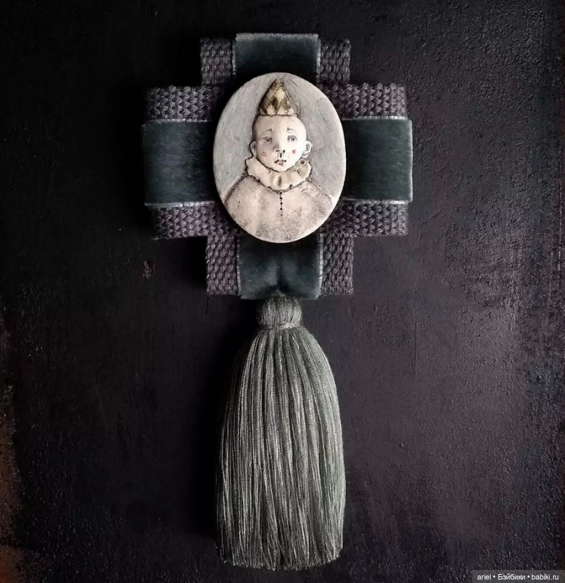 Авторские броши-ордена с портретами от художницы Натальи Лепихиной (фото 4)