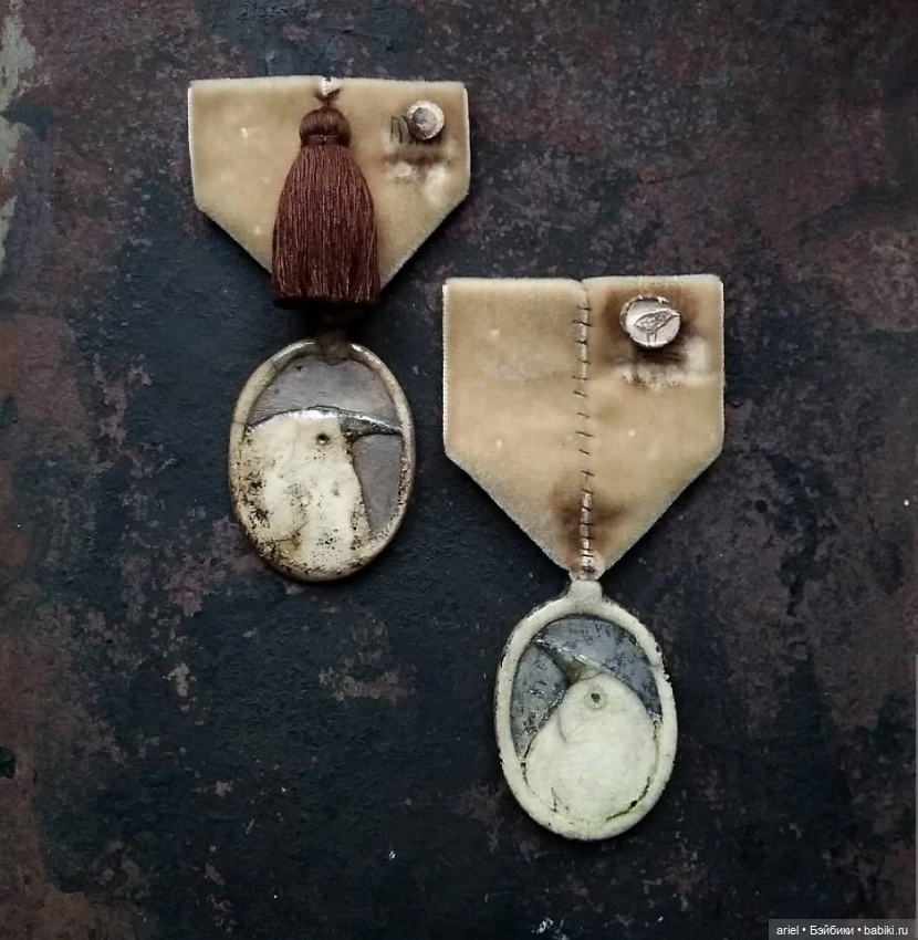 Авторские броши-ордена с портретами от художницы Натальи Лепихиной (фото 7)