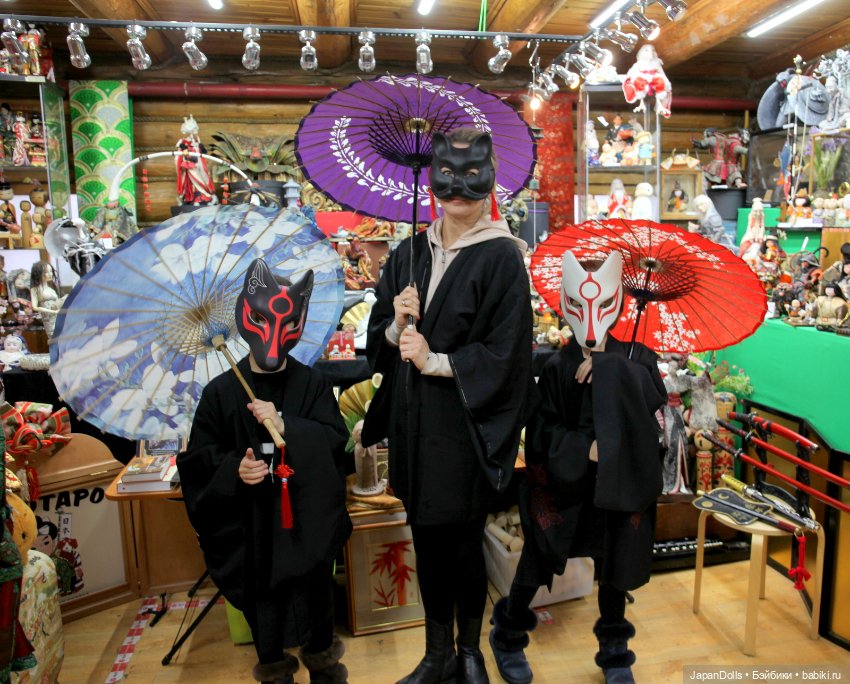Фотосессия на выставке "Япония. Куклы, сказки и легенды" (фото 4)