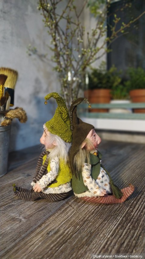 Мальцы-близнецы Лобилди и Бобилди тролльские детки