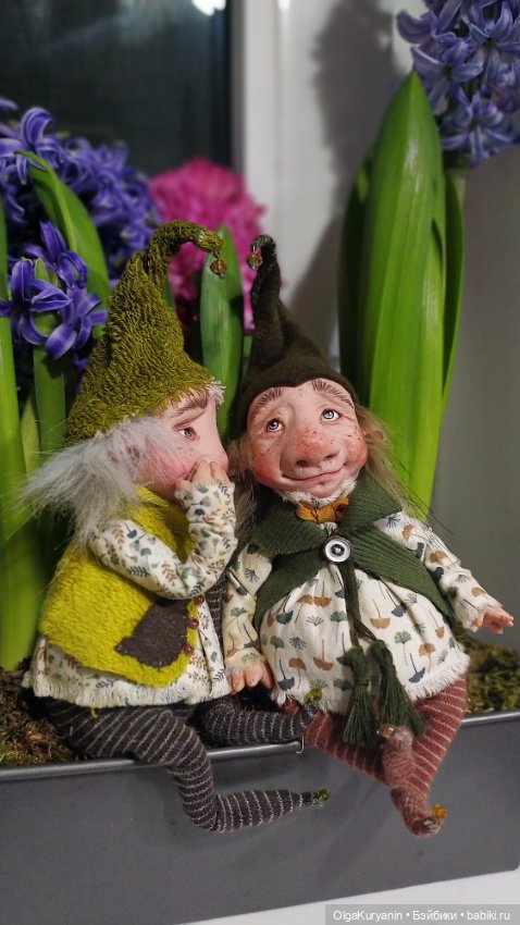 Мальцы-близнецы Лобилди и Бобилди тролльские детки