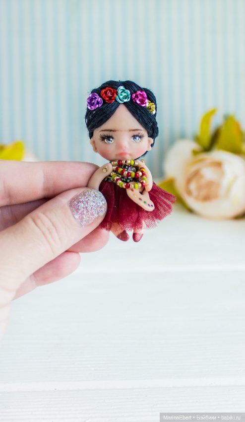 Миниатюрная куколка Фрида (фото 7)