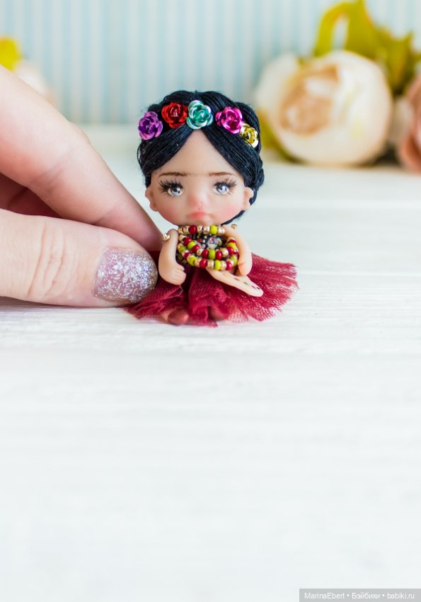 Миниатюрная куколка Фрида (фото 10)
