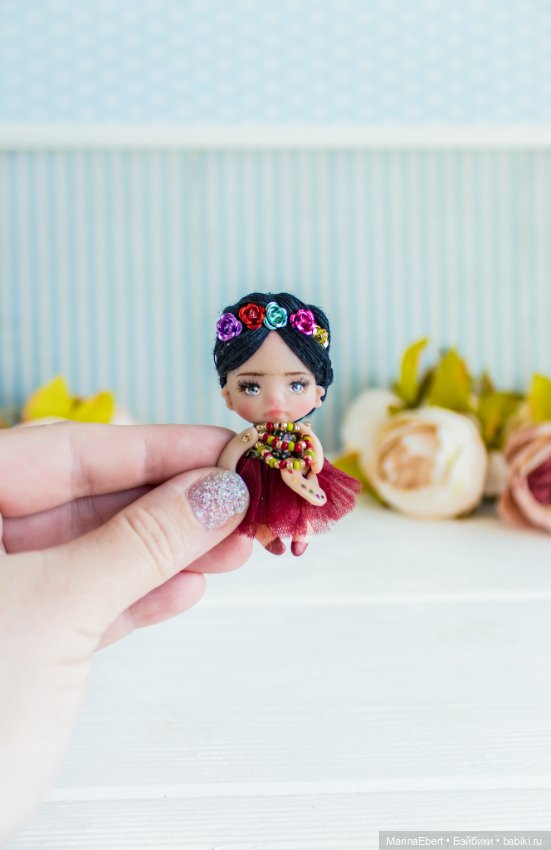 Миниатюрная куколка Фрида (фото 3)