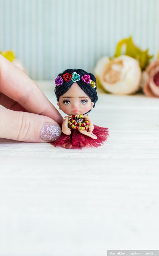 Миниатюрная куколка Фрида (фото 9)