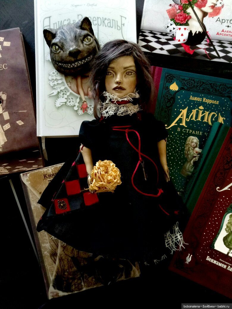 Февраль. Вспоминая Алису — Лепка авторских кукол: полимерная глина (фото 5)