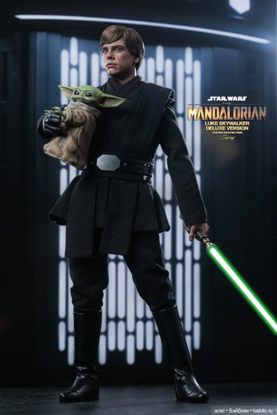 В Гонконге состоялся релиз фигурки Люка Скайуокера от Hot Toys по мотивам сериала «Мандалорец» (фото 6)