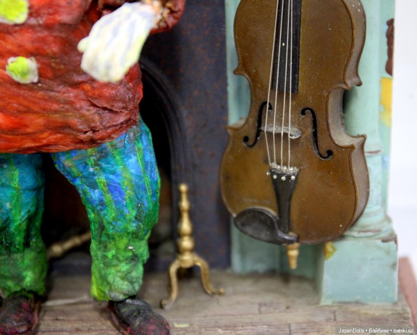 "Старый клоун" на выставке "Куклы с характером. Перезагрузка" (фото 5)