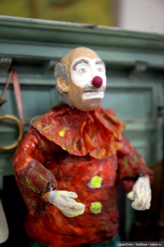 "Старый клоун" на выставке "Куклы с характером. Перезагрузка" (фото 10)