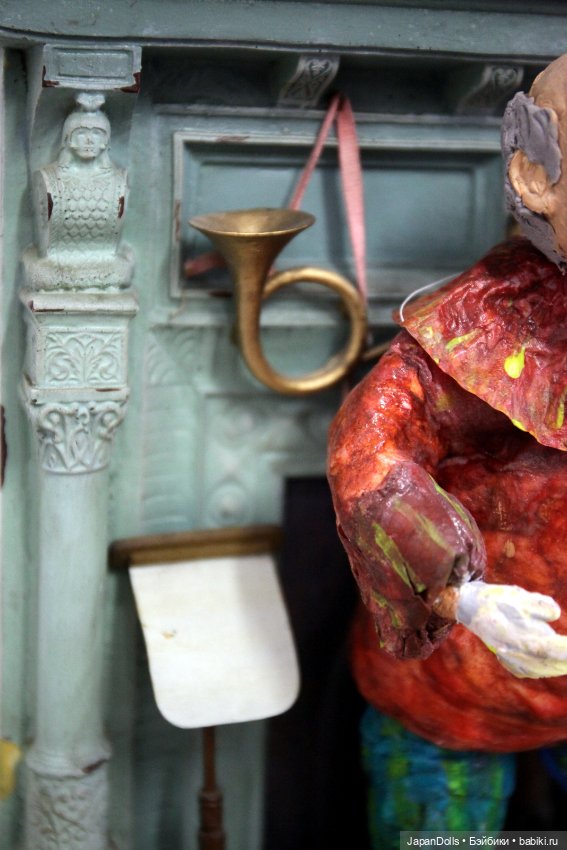 "Старый клоун" на выставке "Куклы с характером. Перезагрузка" (фото 8)