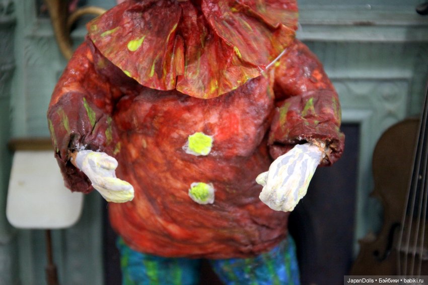 "Старый клоун" на выставке "Куклы с характером. Перезагрузка" (фото 3)