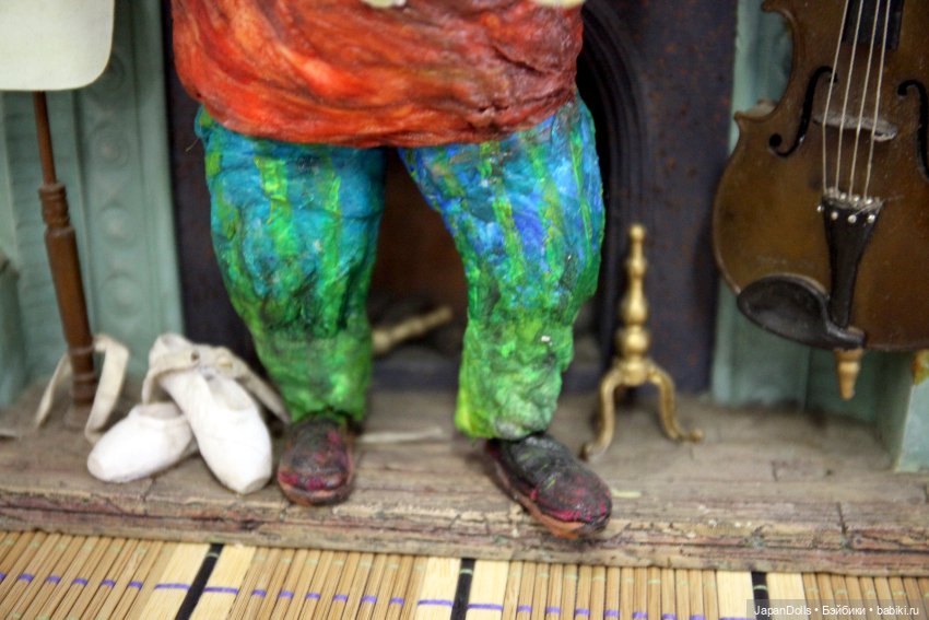 "Старый клоун" на выставке "Куклы с характером. Перезагрузка" (фото 4)