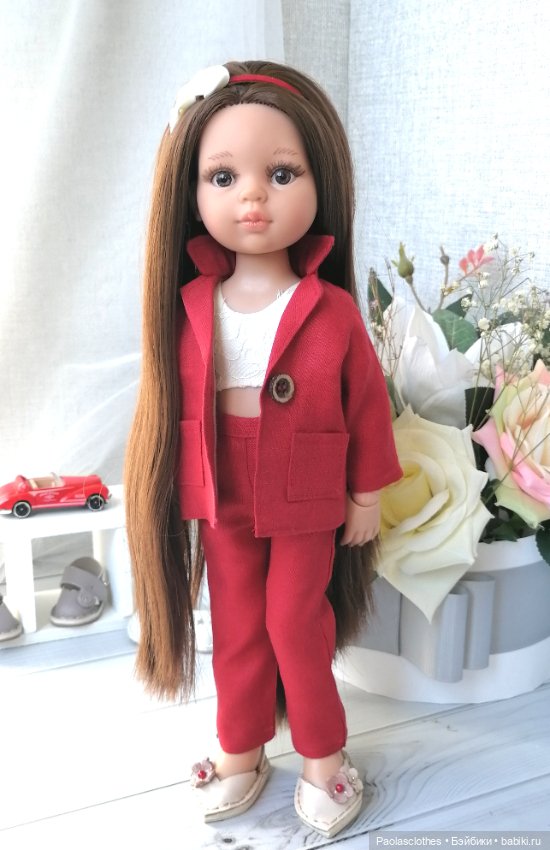 New!!! Льняной брючный костюм для Паола Рейна (фото 2)