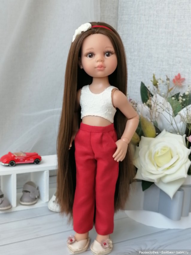 New!!! Льняной брючный костюм для Паола Рейна (фото 6)