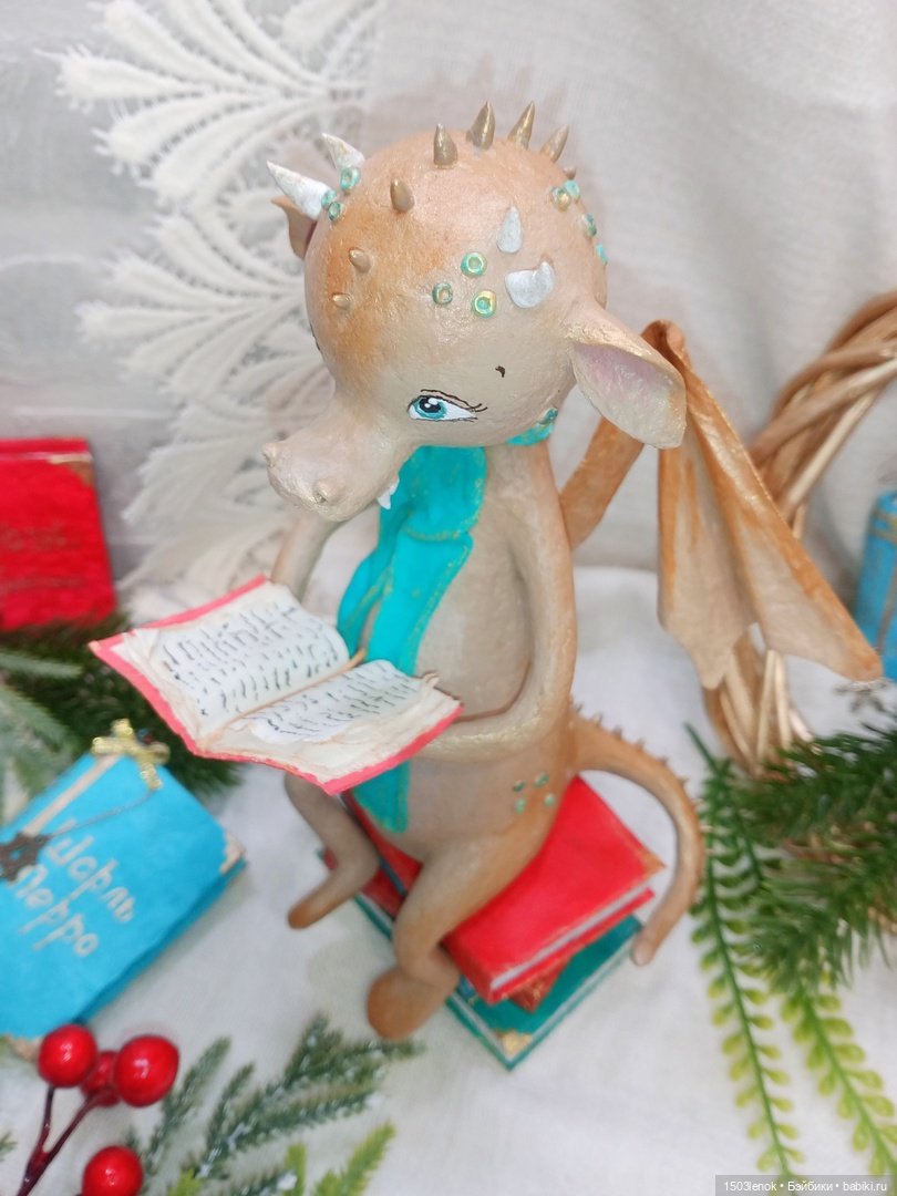 Книгочей — Лепка авторских игрушек и папье (фото 5)