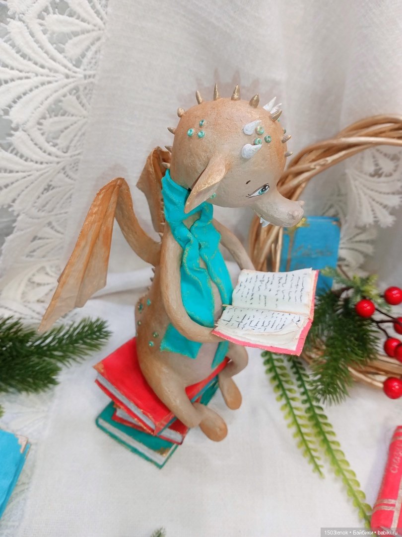 Книгочей — Лепка авторских игрушек и папье (фото 7)